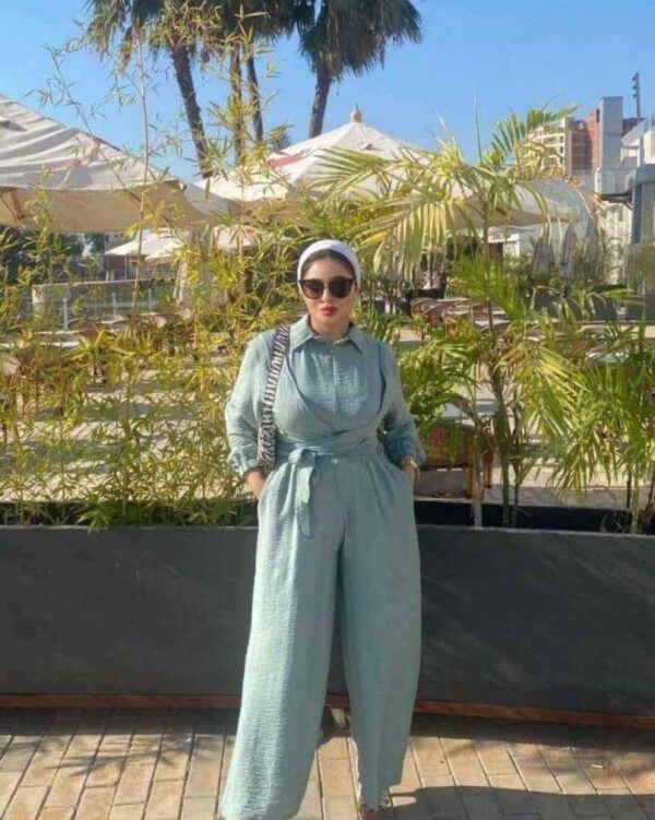 Linen jumpsuit for women